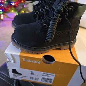Timberland Baby Black Boots
